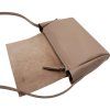 Kožená crossbody kabelka Massy hladká