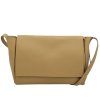 Kožená crossbody kabelka Massy hladká