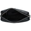 kožená crossbody kabelka černá (6)