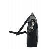 Kožená crossbody kabelka Fille čern hladká 8073 (3)