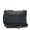 Kožená crossbody kabelka černá 8027 (5)